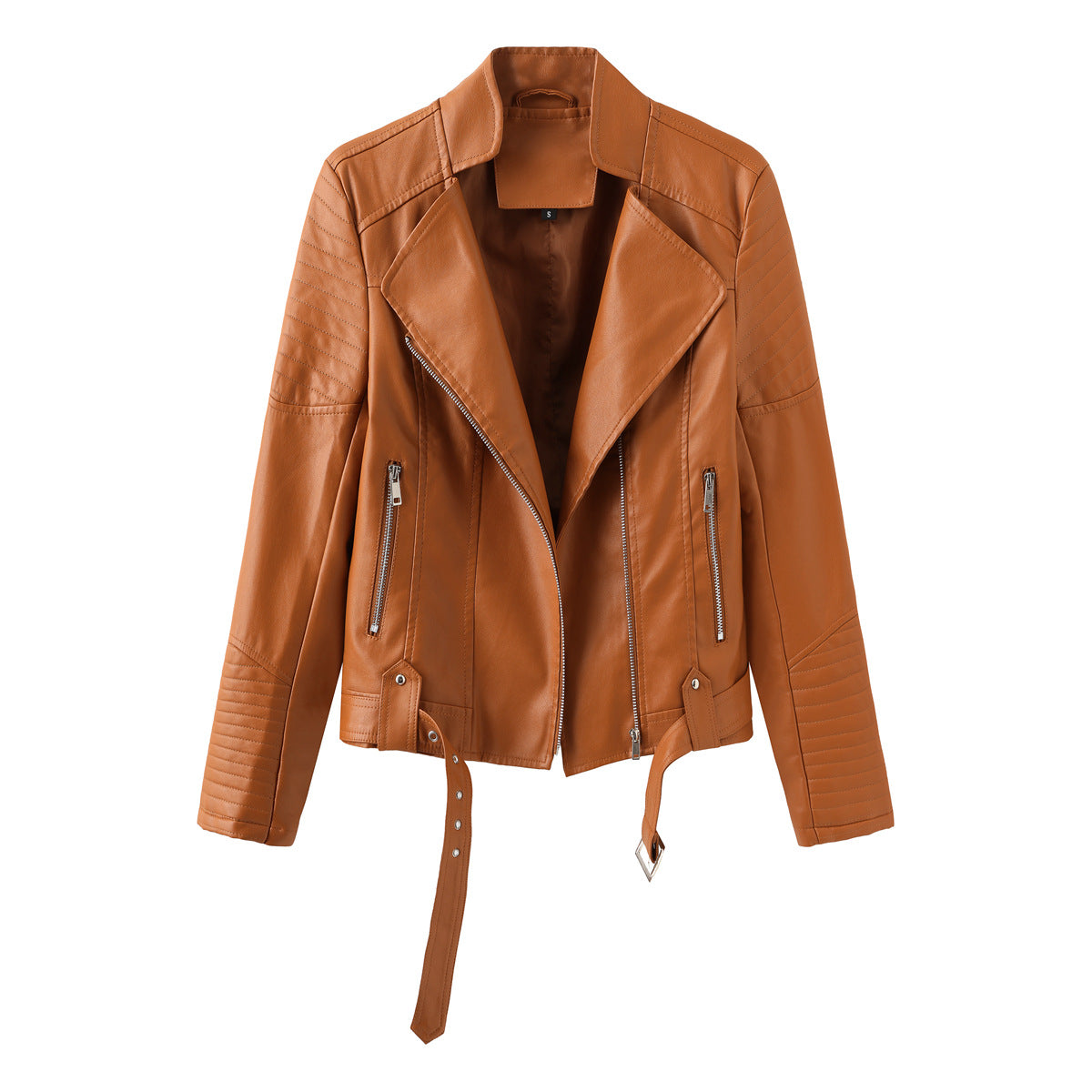 Ladies Motorcycle PU Jacket