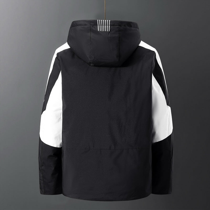 Men's Winter Down Jacket All Weather Hoodie Coats