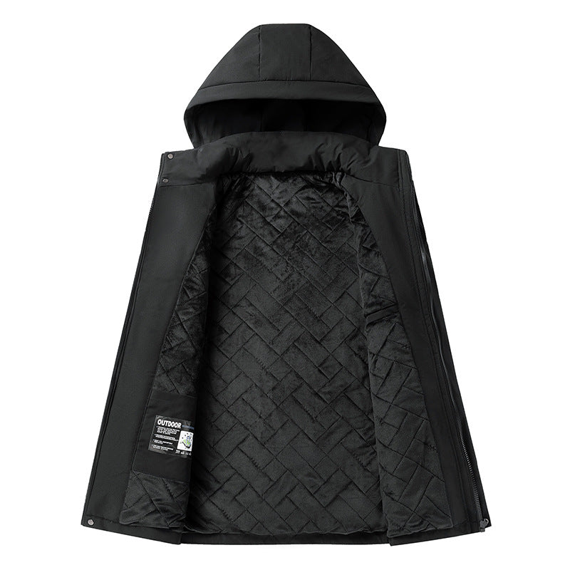 Men's Hooded Outdoor Sports Thermal Jacket