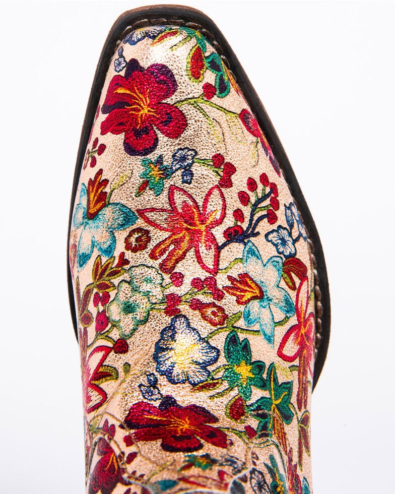 Women's Ethnic Embroidery Retro Boots