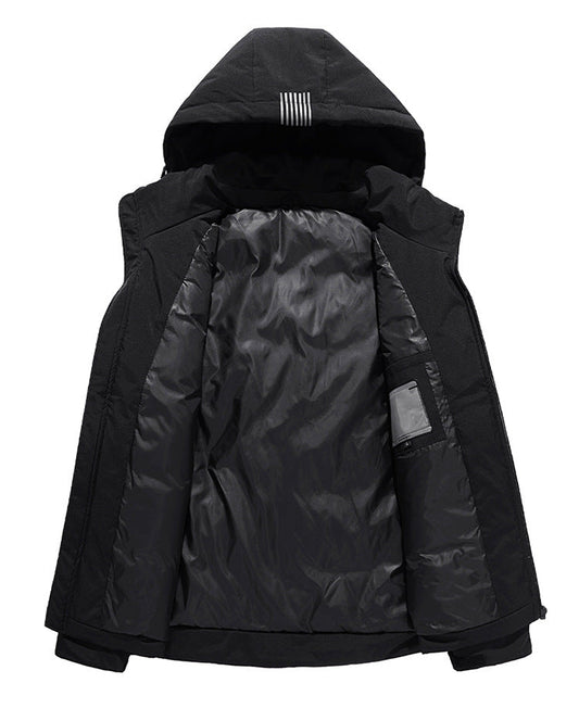 Men's Winter Down Jacket All Weather Hoodie Coats