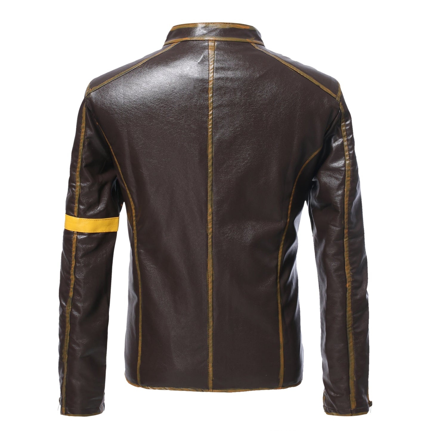 Men's Casual Motorcycle Leather Jacket