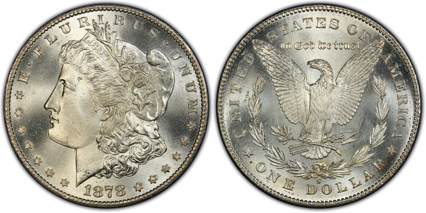 1878-S Morgan Silver Dollar
