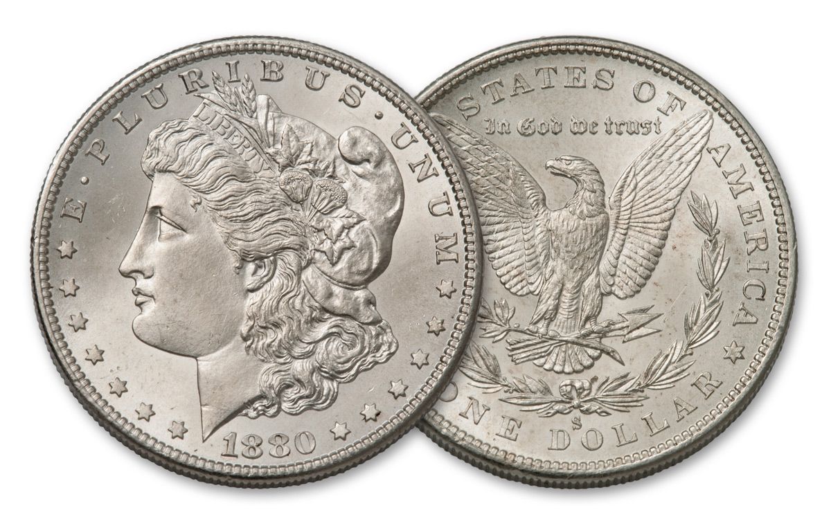 1880 S Morgan Silver Dollar