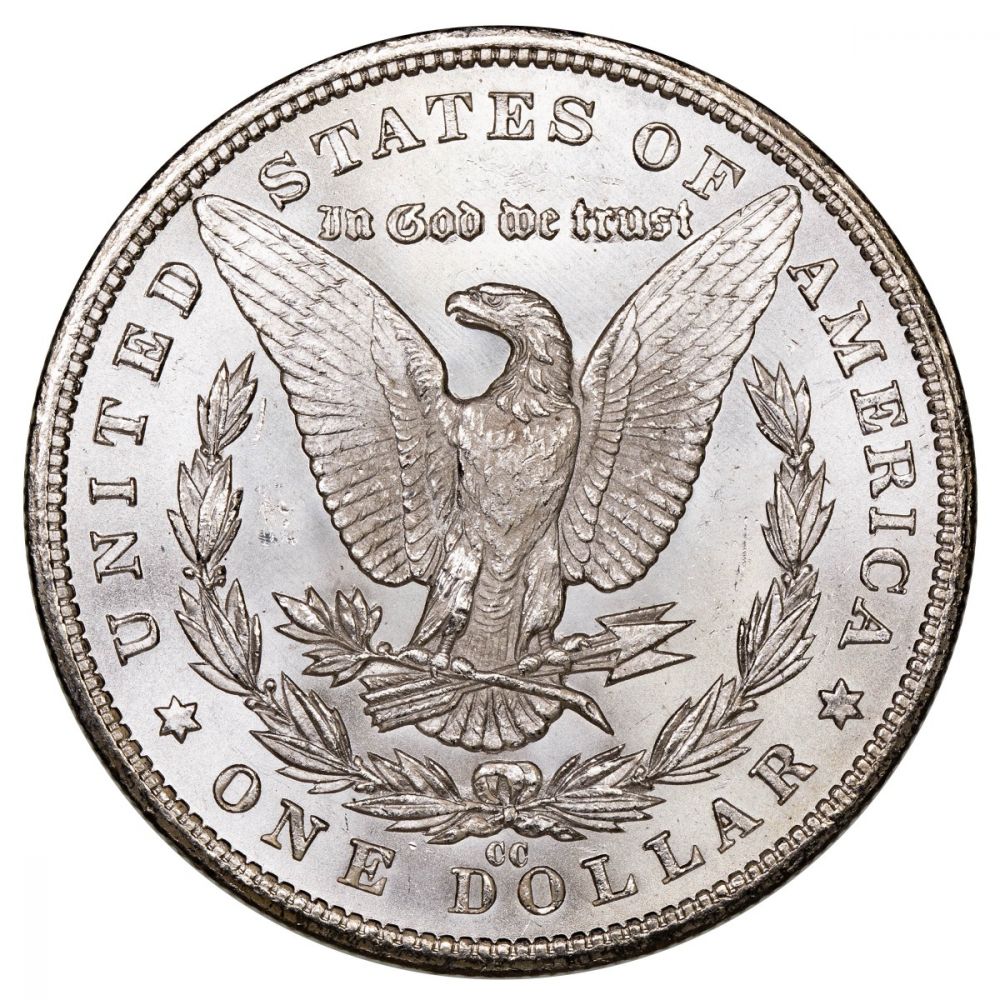 1881-CC Morgan Silver Dollar