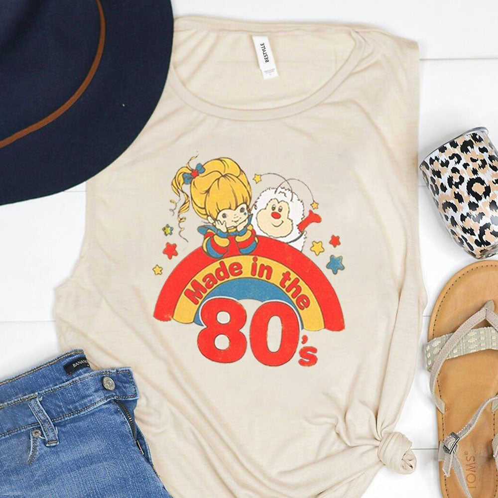 Made In The 80's Cartoon Tank Top