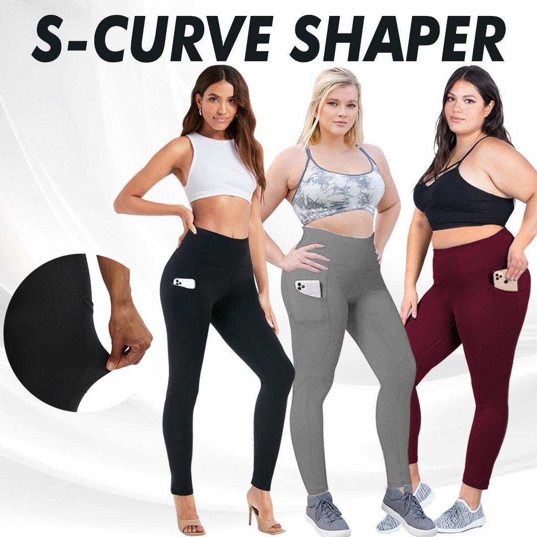 Pocket Waist Stretch Tummy Tights