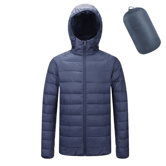 Men's Hooded Fitted Coats Down Jacket