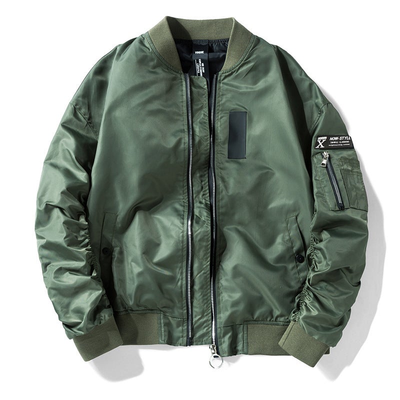 Aviator Jacket Baseball Uniform Men Jacket