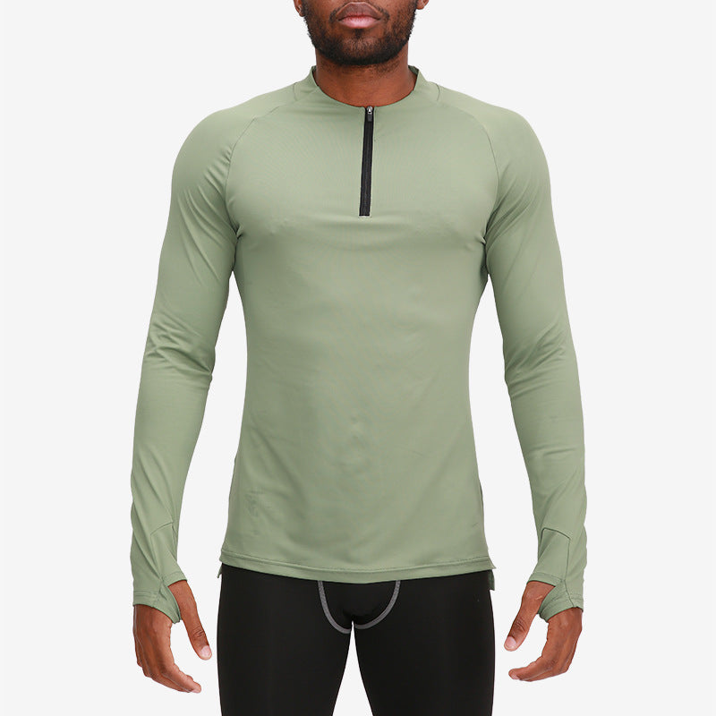 3D Crop Men's Long Sleeve Sports T-shirt