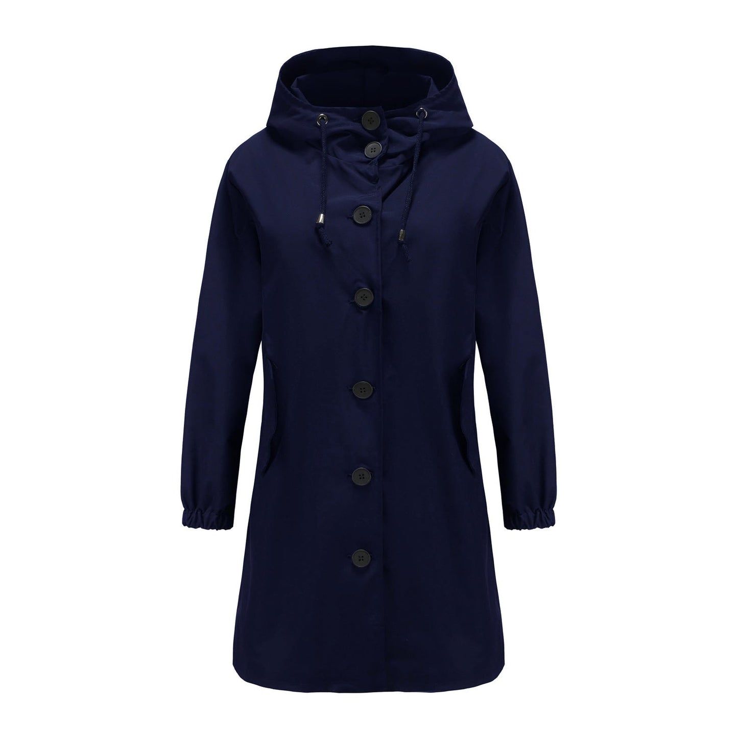Women's Casual Long Loose Large Size Outdoor Jacket
