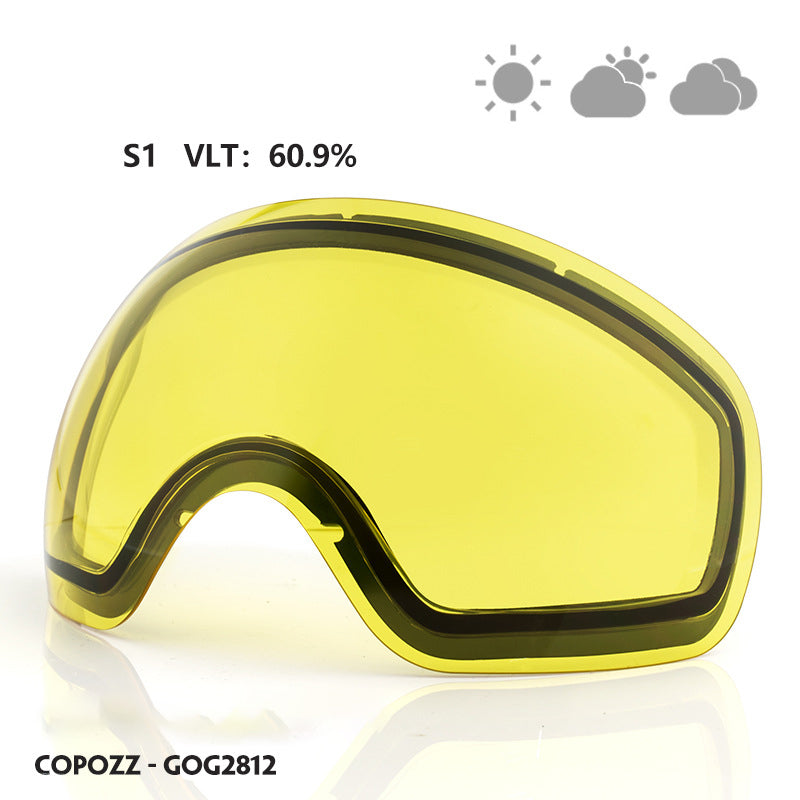 COPOZZ Ski Goggles Anti-fog Goggles Ski Equipment