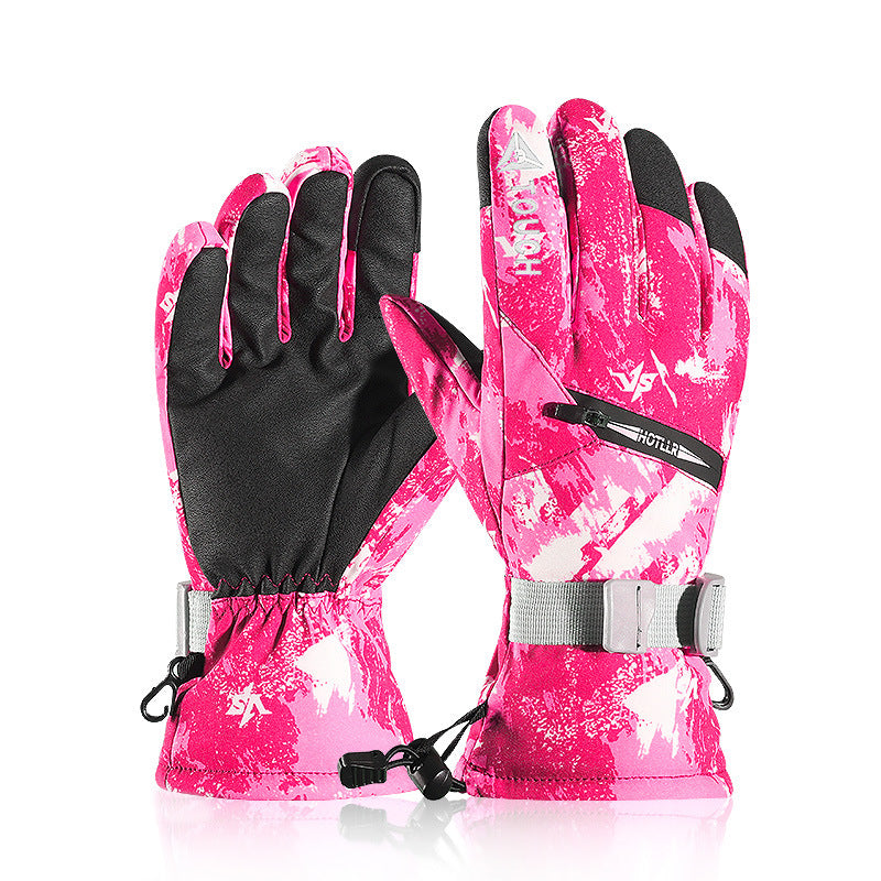Unisex Waterproof Ski Gloves