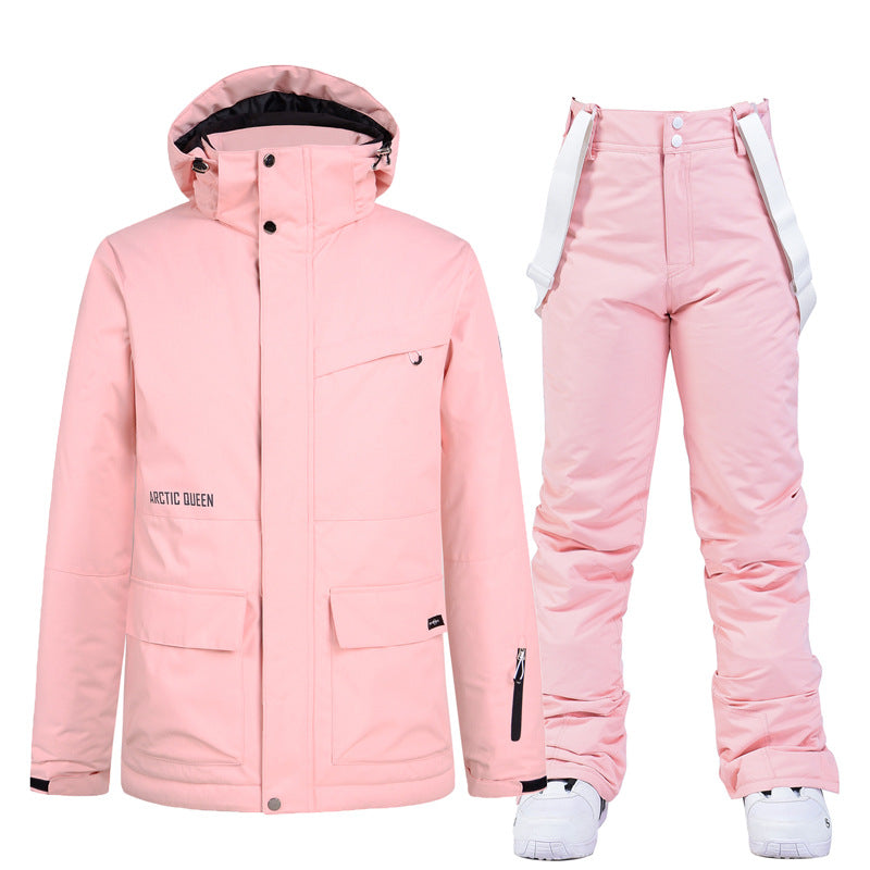 Ski Jacket And Pants Set Windproof And Warm Ski Suits