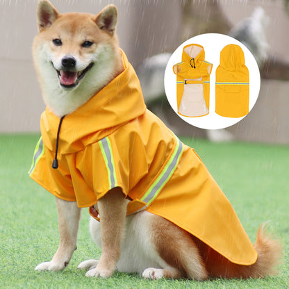 Pet Dog Outdoor Walking Raincoat