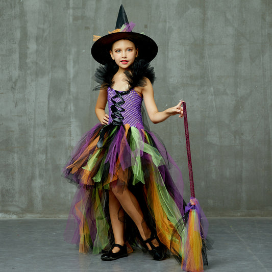 Witch Halloween Kids Dress