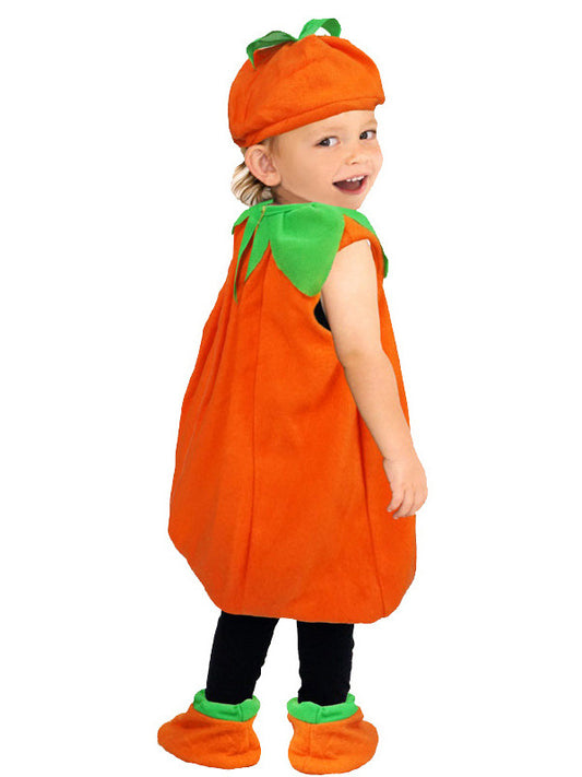 Halloween Pumpkin Onesie For Kids