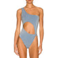 Women's Beach Resort Swimsuit and Wrap Dress Set