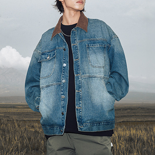 Men's Denim Fall Jacket