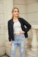 Women's Loose Stand Collar Baseball Uniform
