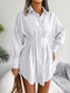 Women's Minimalist Shirt Dress