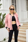 Women's Loose Stand Collar Baseball Uniform