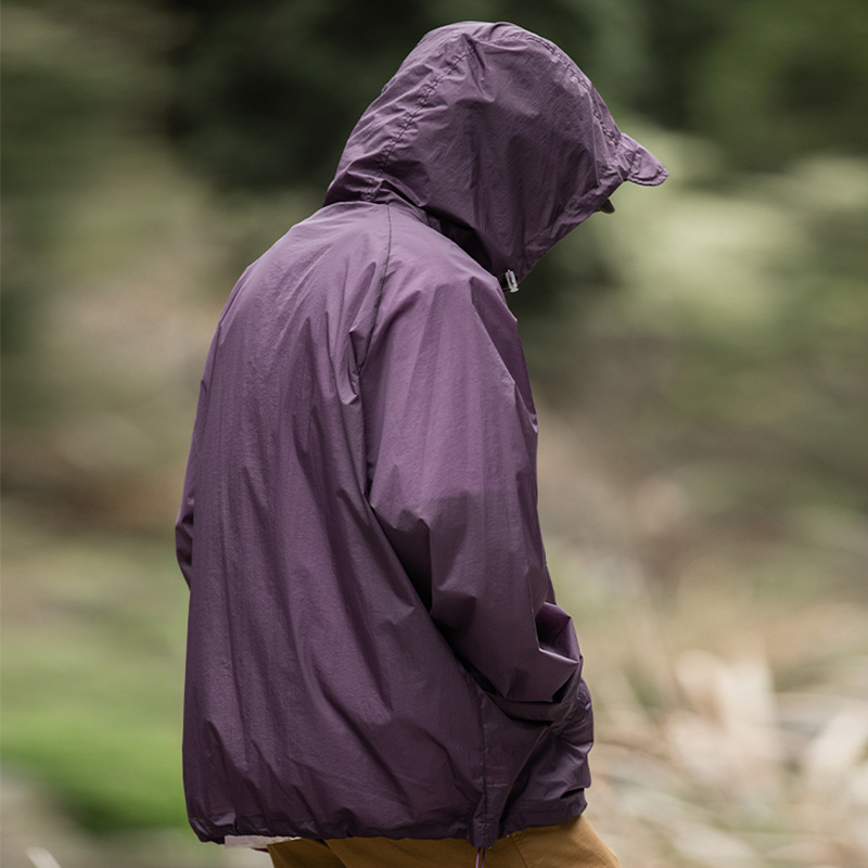 Unisex Outdoor Sports Sun Hooded Jacket