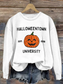 Women's Halloween Vintage Sweatshirt