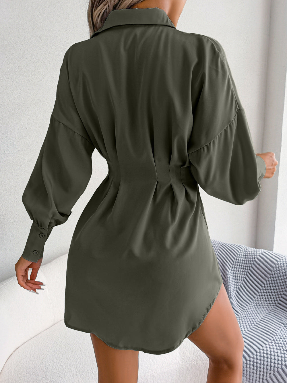 Women's Minimalist Shirt Dress