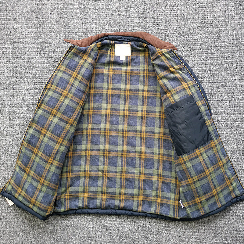 Winter Lapel Western Cowboy Jacket For Men