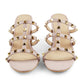 60mm Women's Block Slippers Party Daily Summer Rivets Sandals Shoes