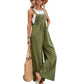 Women's Solid Color Casual Bib