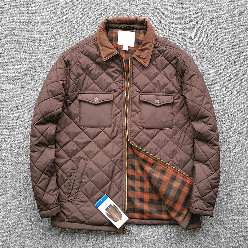 Winter Lapel Western Cowboy Jacket For Men