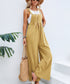 Women's Solid Color Casual Bib
