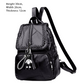 Women's Leather Large-capacity Fashion All-match Backpack