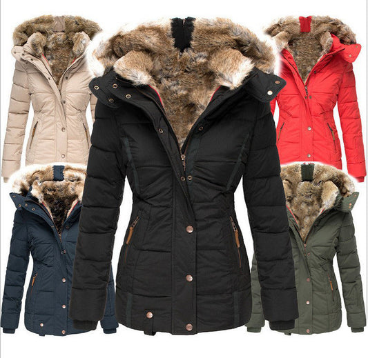 Fitted Hooded Regular Fit Jacket For Women