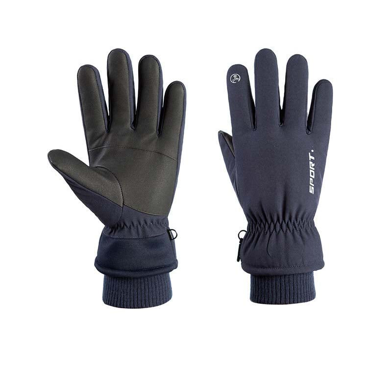 Adult Ski Gloves Warm Fleece Non-slip Waterproof Outdoor Gloves