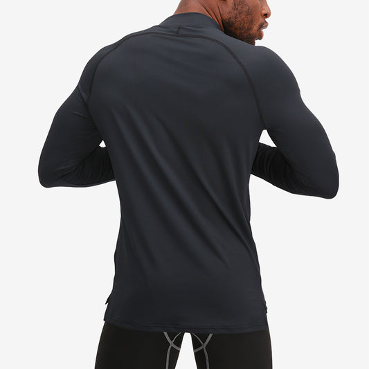 3D Crop Men's Long Sleeve Sports T-shirt