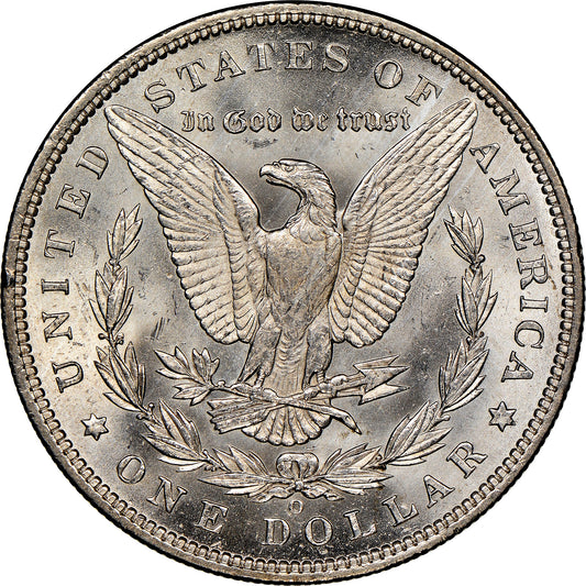 1892-O Morgan Silver $1 Dollar
