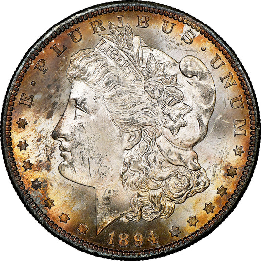 1894-S Morgan Silver $1 Dollar