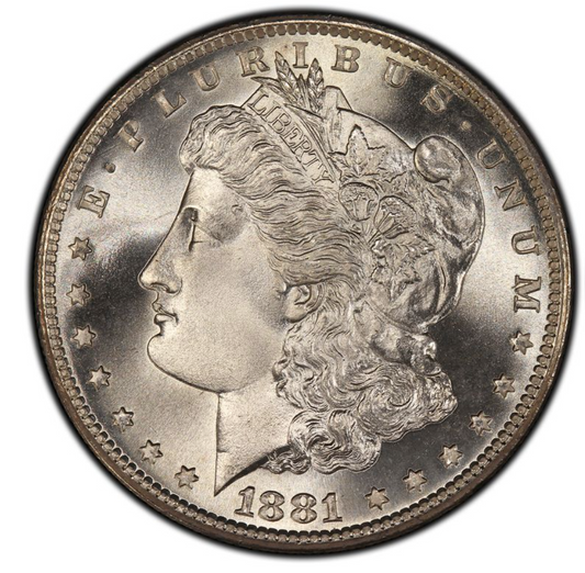 1881-S Morgan Silver Dollar