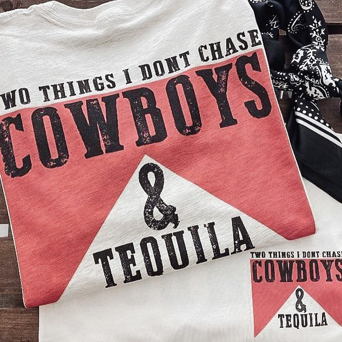 Cowboys & Tequila Casual Tee