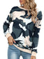 Bluelans Long Sleeve Camouflage Crew Neck Sweatshirt