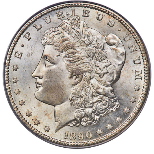 1890-CC Morgan Silver Dollar