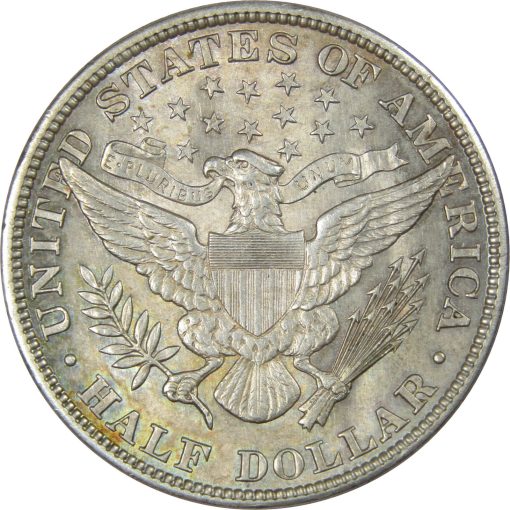 1913 Barber Half Dollar 50C