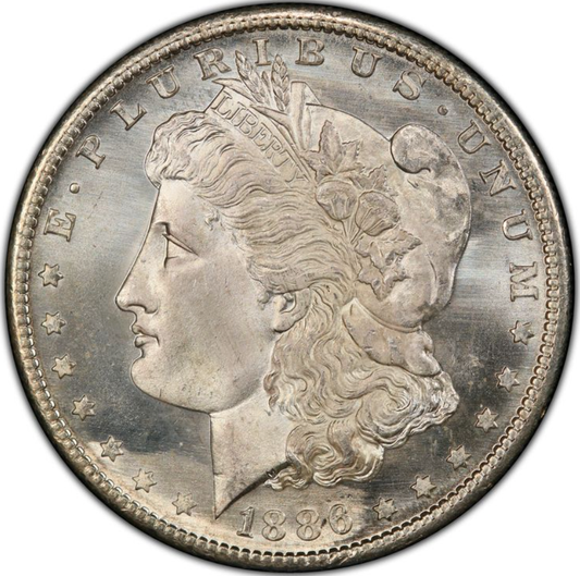 1886-S Morgan Silver Dollar