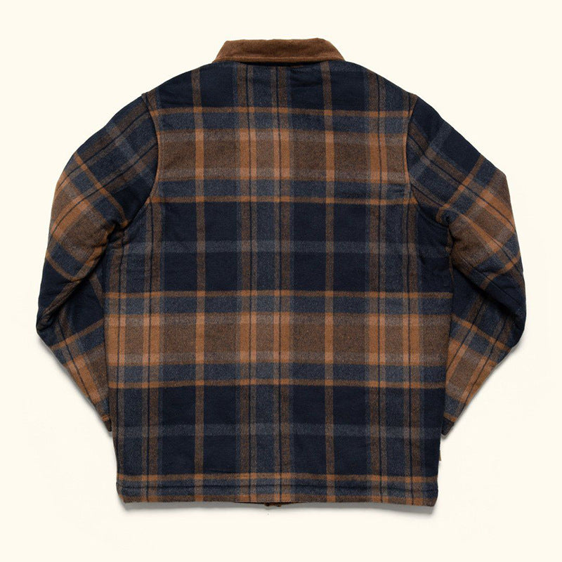Men's Wool Plaid Jacket