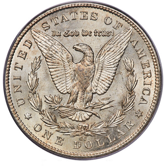 1890-CC Morgan Silver Dollar