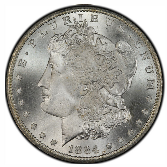 1884-CC Morgan Silver Dollar $1