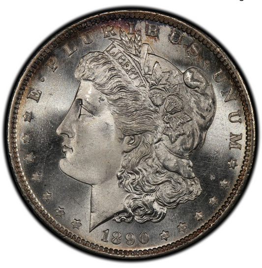 1890-S Morgan Silver Dollar